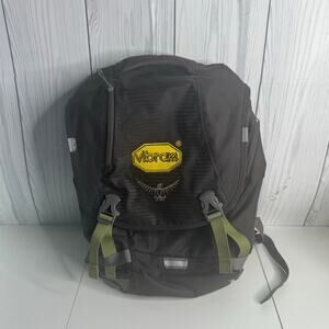Osprey Flap Jack Pack Backpack Bag Hiking Laptop School  Outdoors Gray Yellow